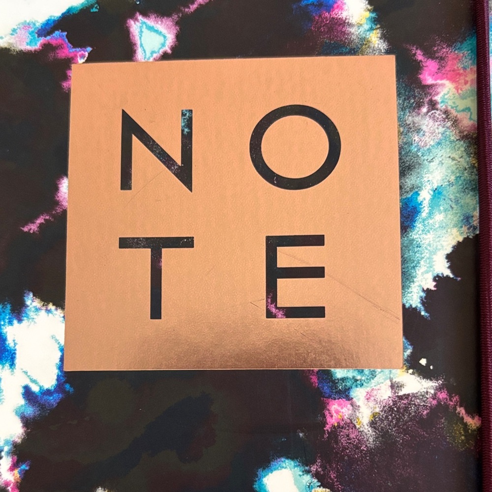 Colorful Cosmic NOTE Abstract Notebook Journal NWT lined 70 pgs - Picture 4 of 14